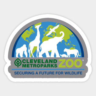 Cleveland Zoo Sticker